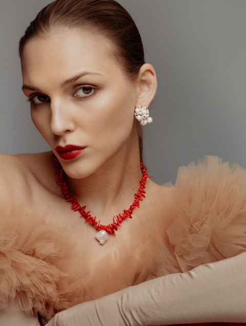 Naszyjnik White and Red