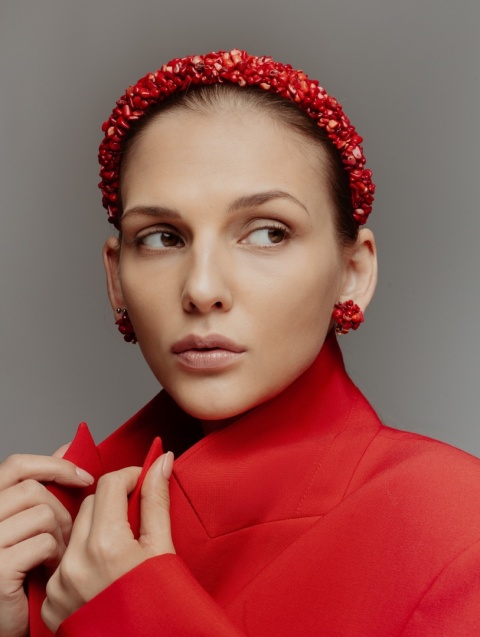 Kolczyki/klipsy Coral Lady