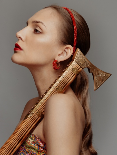 Kolczyki Highland Coral